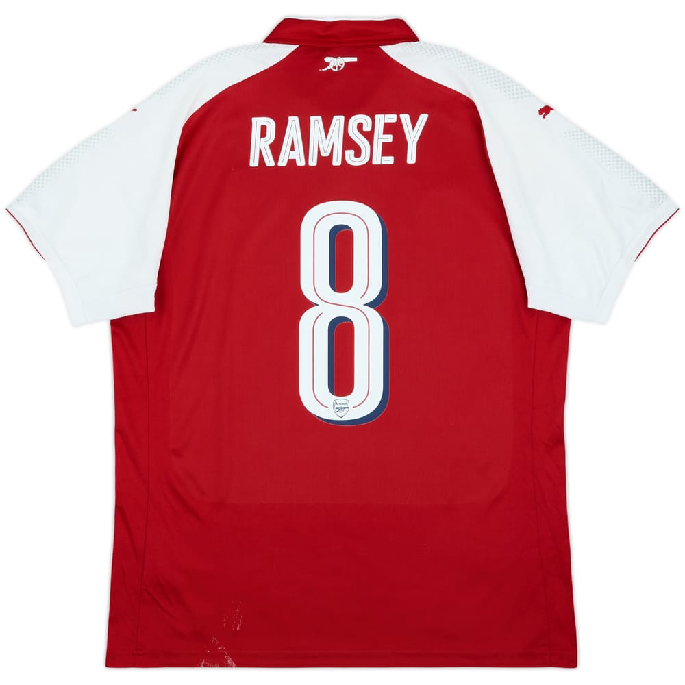 2017-18 Arsenal Home Shirt Ramsey #8 - 7/10 - (L)