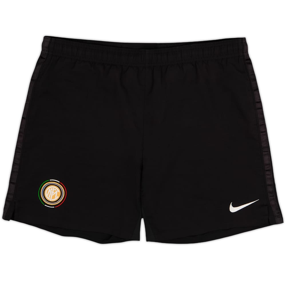 2009-10 Inter Milan Home Shorts - 5/10 - (S)