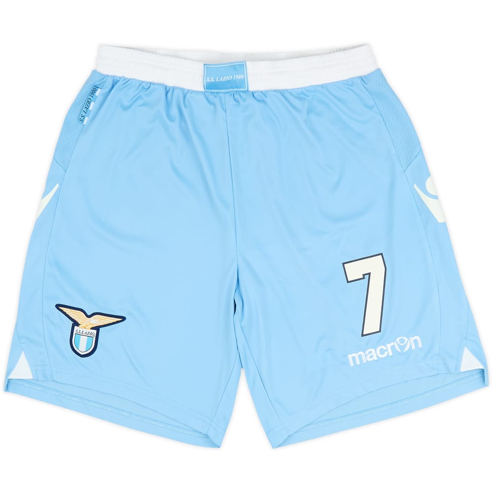 2012-13 Lazio Away Shorts #7 - 8/10 - (S)