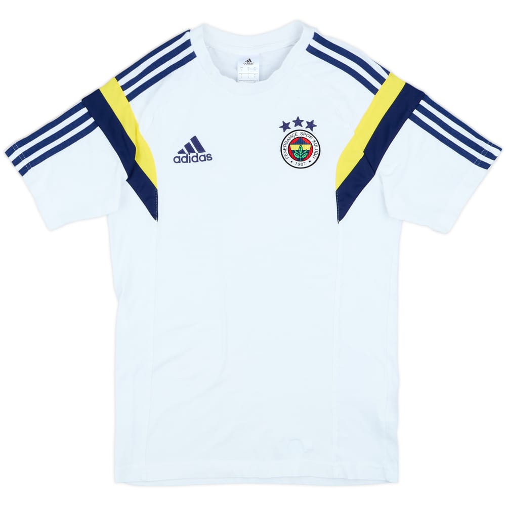 2014-15 Fenerbahce adidas Cotton Tee - 9/10 - (S)