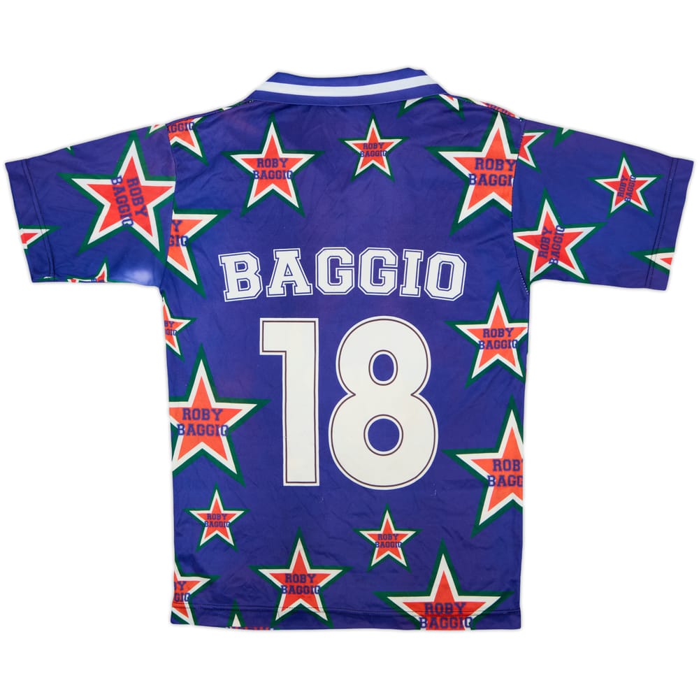 1990s Italy Graphic Shirt Baggio #18 - 8/10 - (S/M)