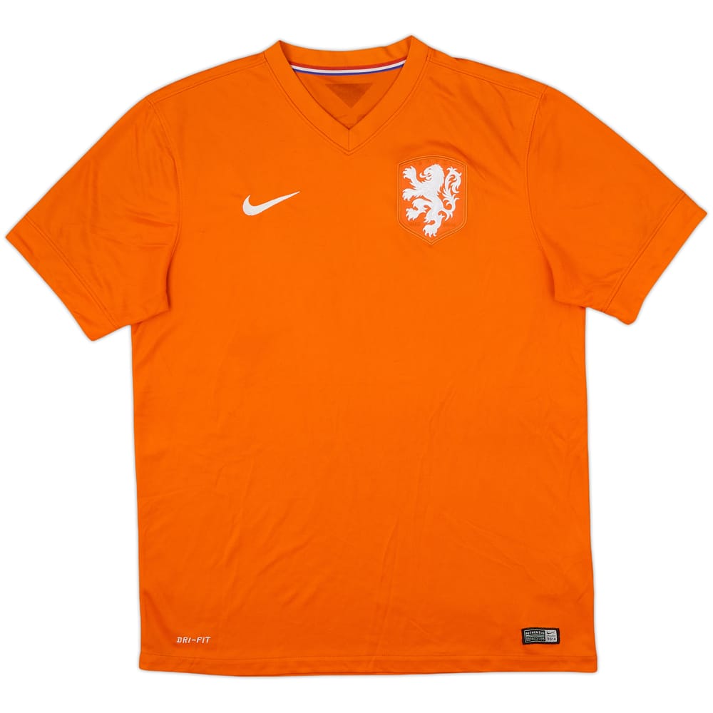 2014-15 Netherlands Home Shirt - 7/10 - (L)