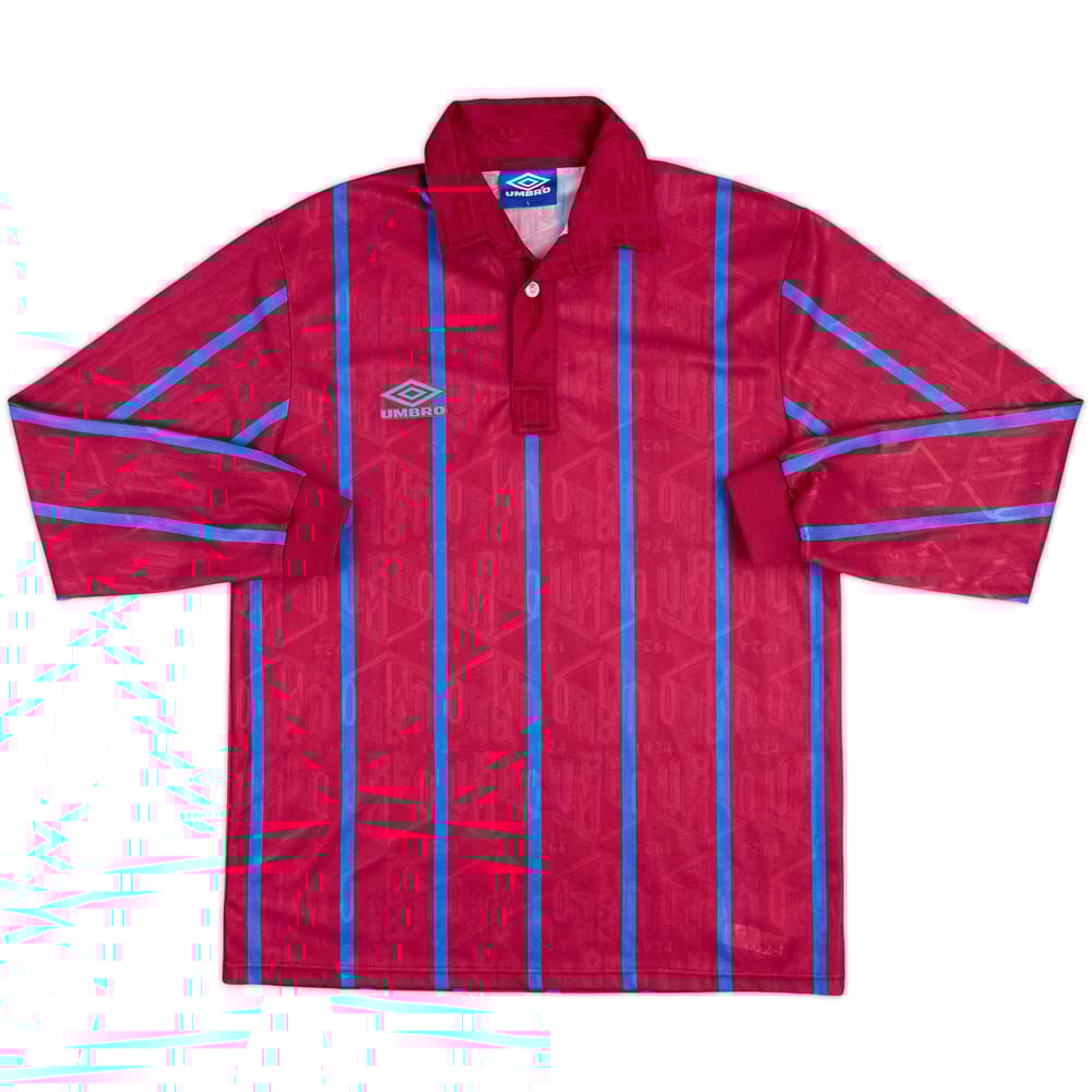 1990s Umbro Template L/S Shirt - 9/10 - (L)