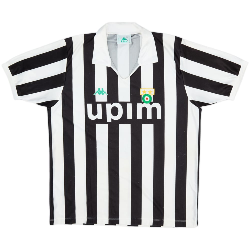 1991-92 Juventus Home Shirt - 8/10 - (L)
