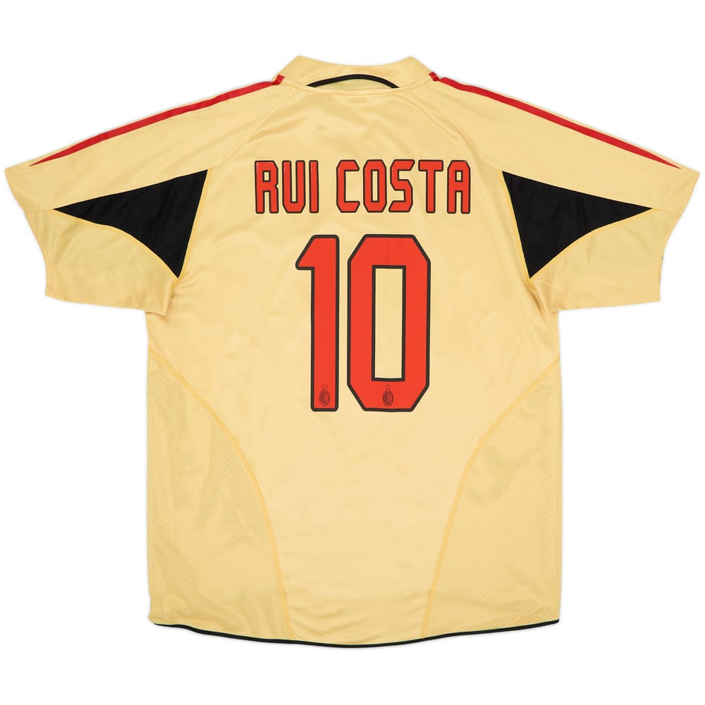 2004-05 AC Milan Third Shirt Rui Costa #10 - 6/10 - (L)