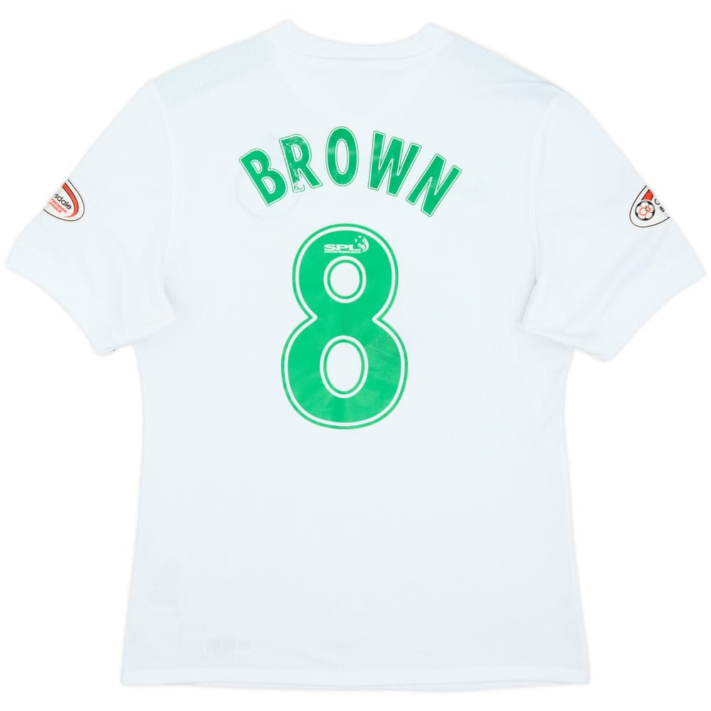 Camiseta de la tercera equipación del Celtic 2009-10 Marrón #8 - 6/10 - (L)