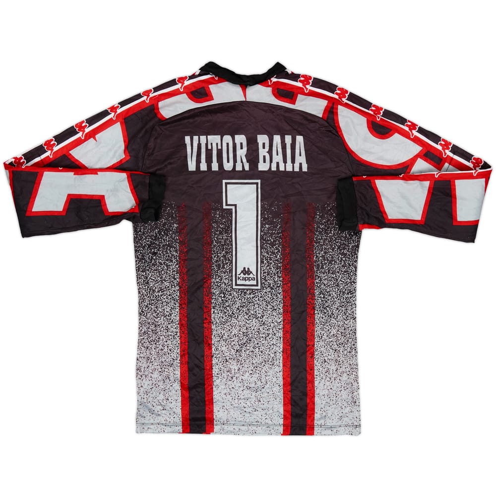 Camiseta de portero básica del Barcelona 1996-97 Vitor Baia #1 - 8/10 - (XS)