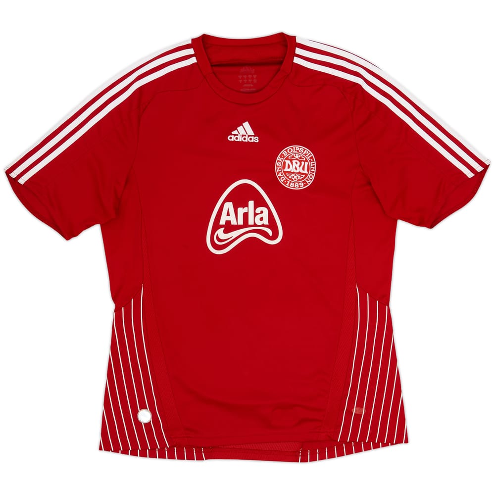 Camiseta 'Fodboldskole' de local/entrenamiento de Dinamarca 2007-10 - 6/10 - (M)