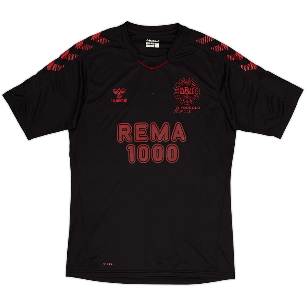 Camiseta de entrenamiento Hummel 'Fodboldskole' de Dinamarca 2020-22 - 10/10 - (M)