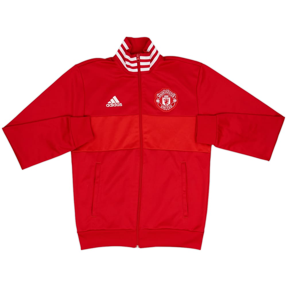 2017-18 Manchester United adidas Track Jacket - 10/10 - (S)