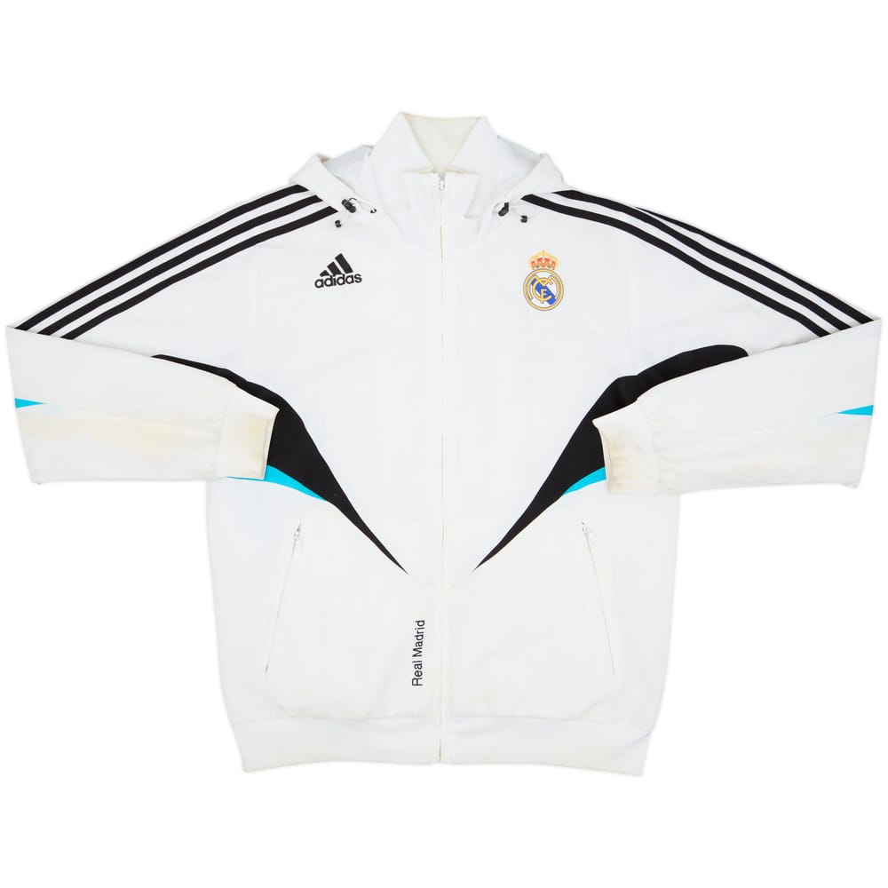 2008-09 Real Madrid adidas Hooded Track Jacket - 5/10 - (M)