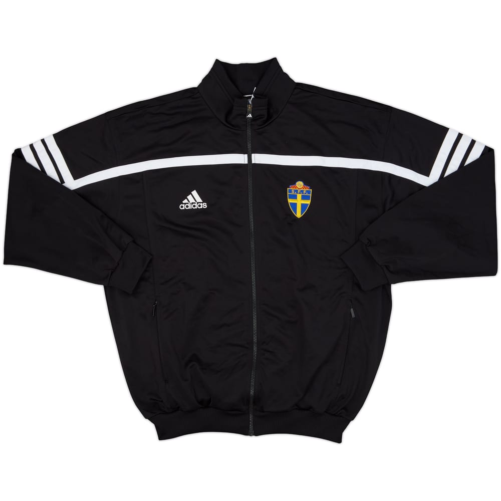 2000-02 Sweden Player Issue adidas Track Jacket - 8/10 - (XL)