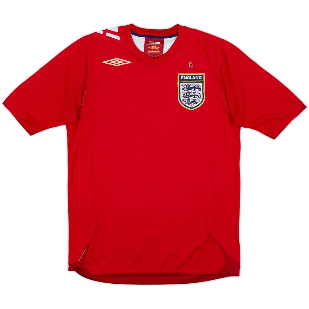 2006-08 England Away Shirt - 5/10 - (S)