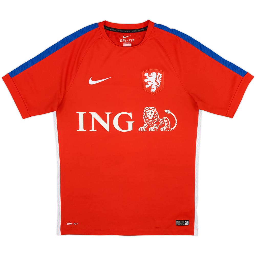 2015-16 Netherlands Nike Training Shirt - 9/10 - (M)