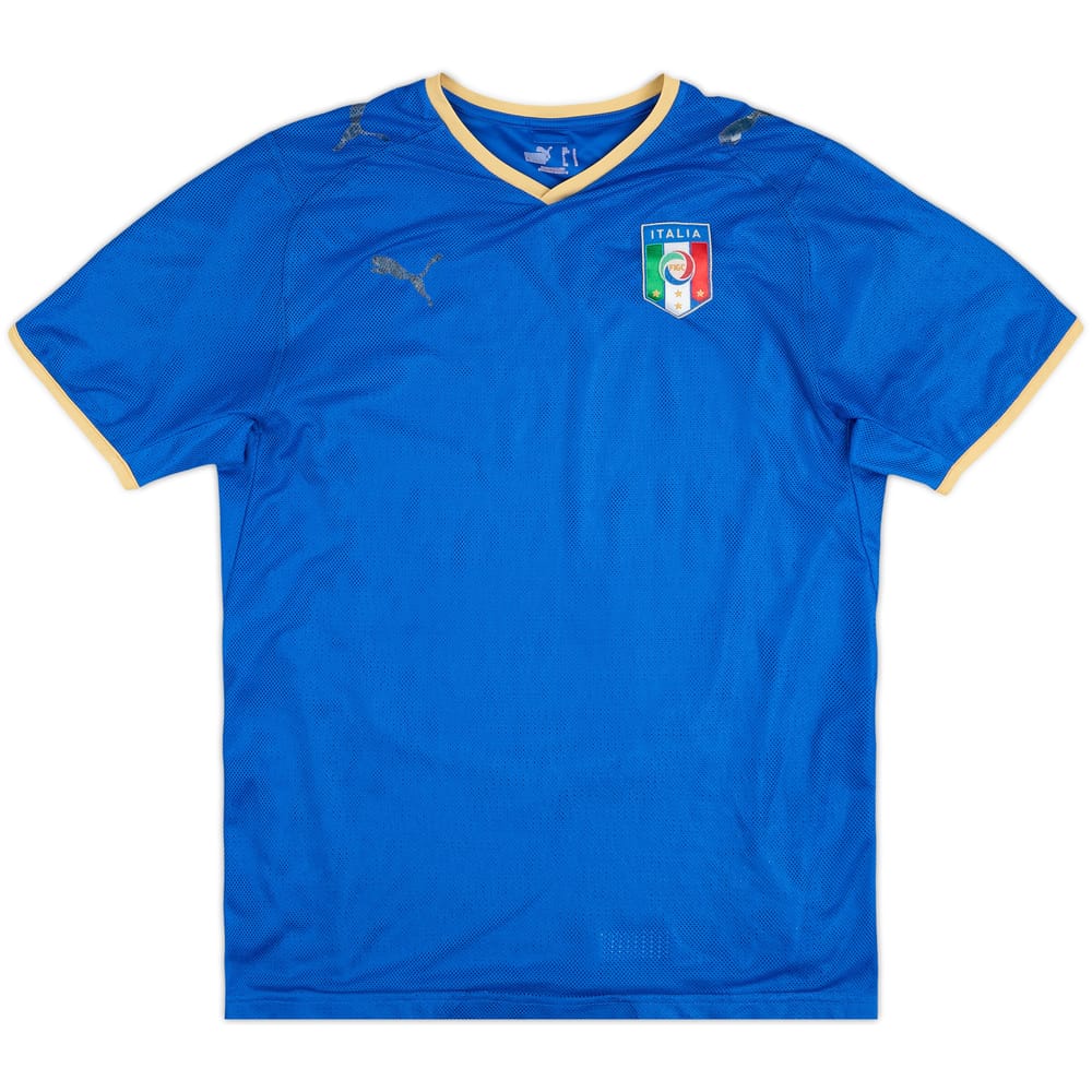 2007-08 Italy Home Shirt - 4/10 - (M)