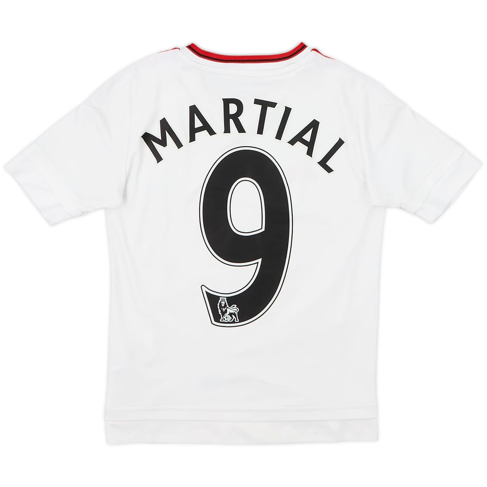 2015-16 Manchester United Away Shirt Martial #9 - 9/10 - (7-8 Years)