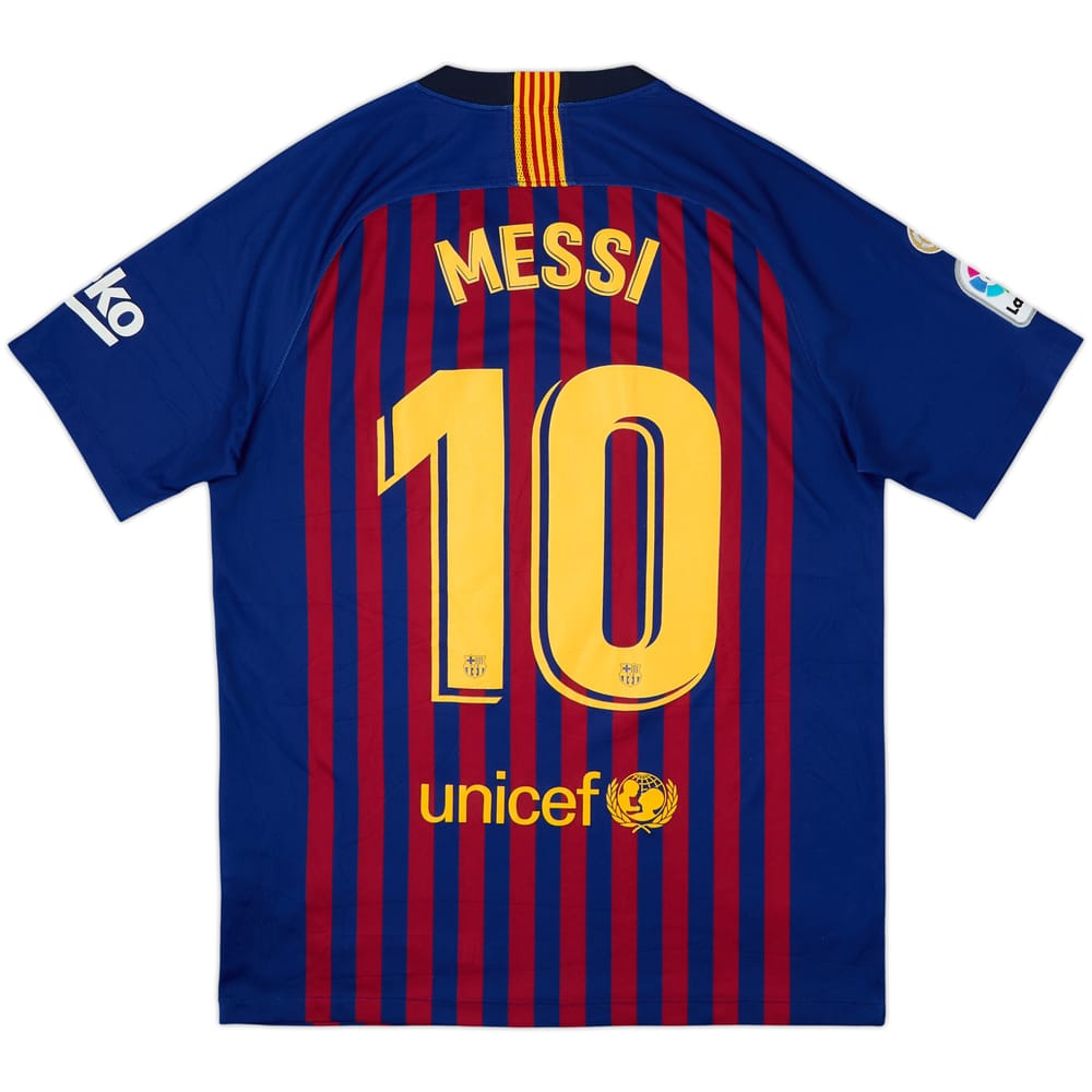 2018-19 Barcelona Local Camiseta Messi #10 - 8/10 - (M)