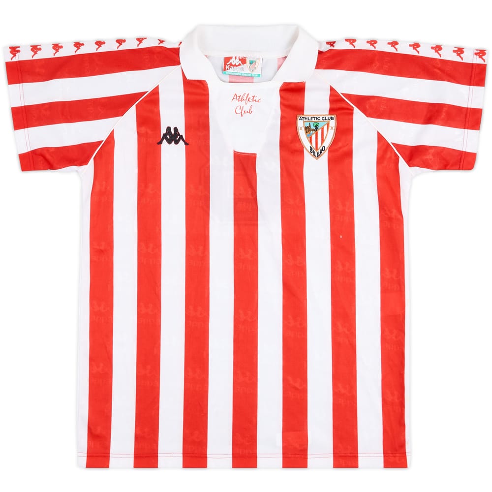 1994-95 Athletic Bilbao Player Issue Home Shirt #8 - 9/10 - (S)