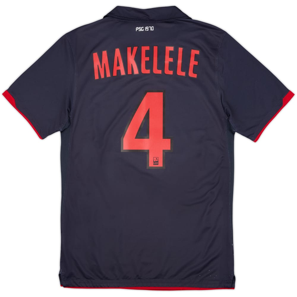 2010-11 Paris Saint-Germain Away Shirt Makelele #4 - 6/10 - (S)