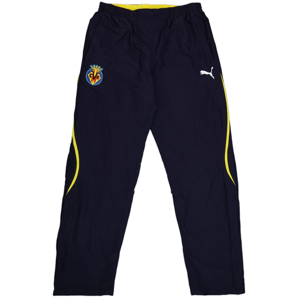 2007-08 Villarreal Puma Track Pants/Bottoms - 9/10 - (M)