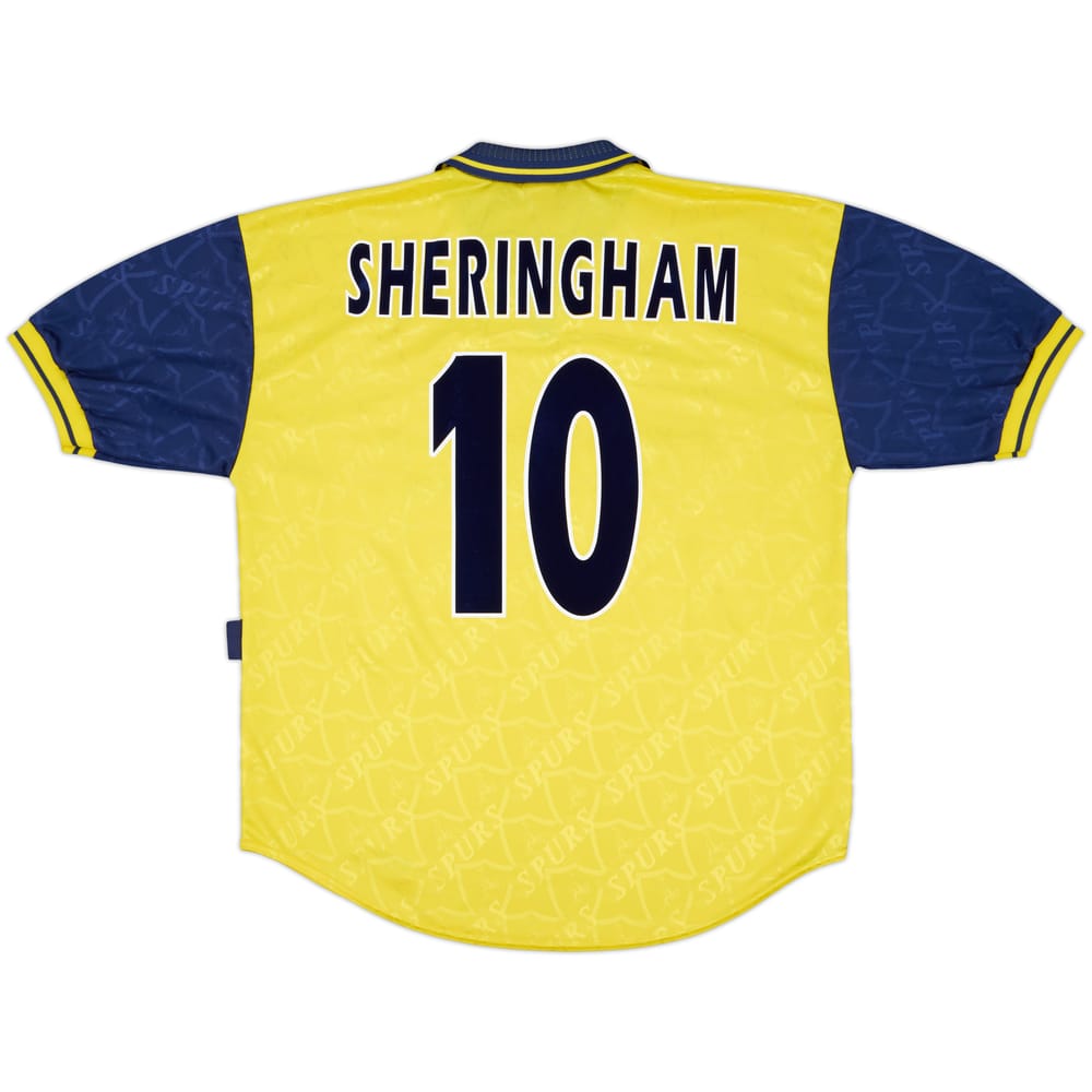 1995-97 Tottenham Third Shirt Sheringham #10 - 8/10 - (L)