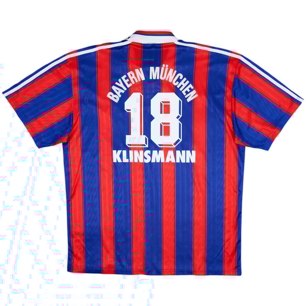 1995-97 Bayern Múnich Camiseta Local Klinsmann #18 - 6/10 - (XL)