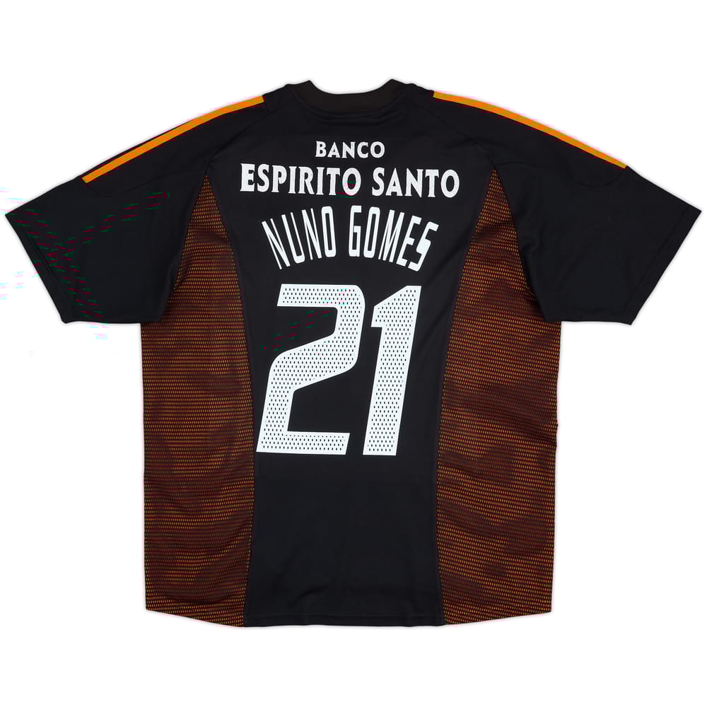 2002-03 Benfica Away Shirt Nuno Gomes #21 - 7/10 - (XL)
