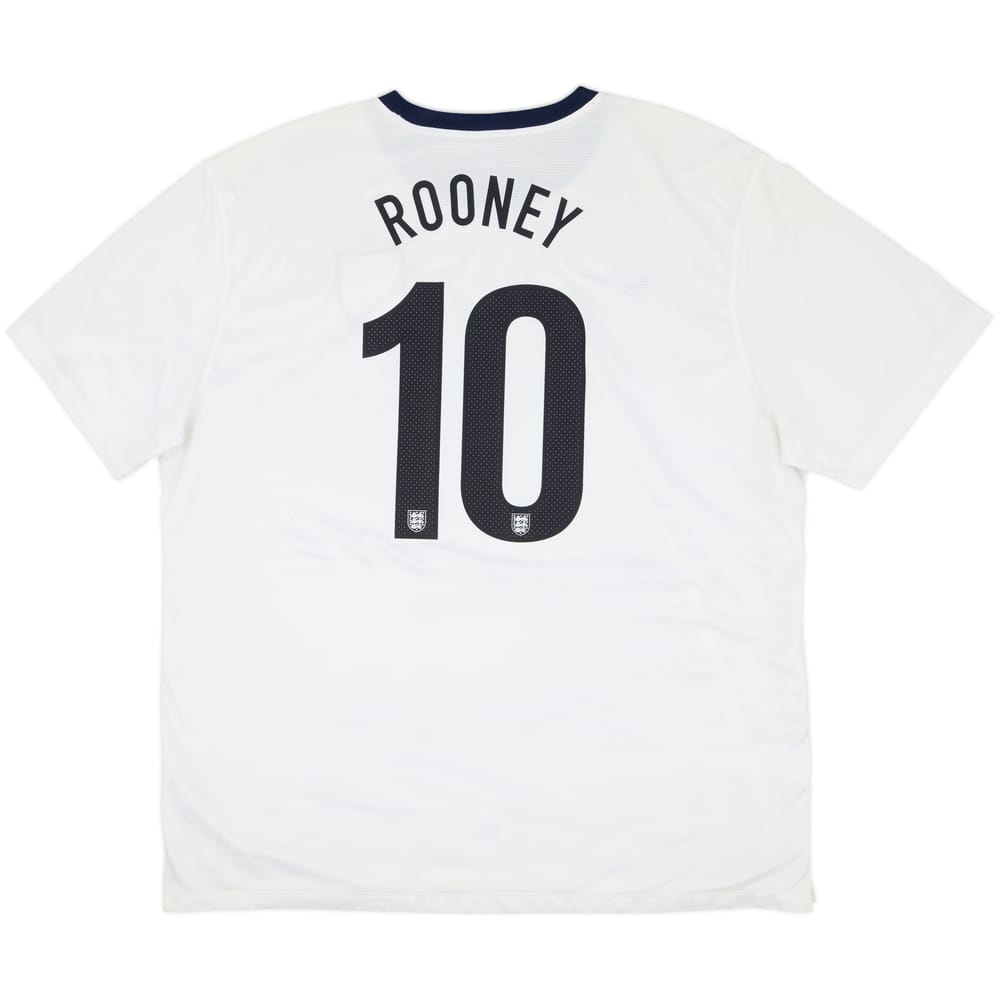 2013 England 150th Anniversary Home Shirt Rooney #10 - 6/10 - (3XL)