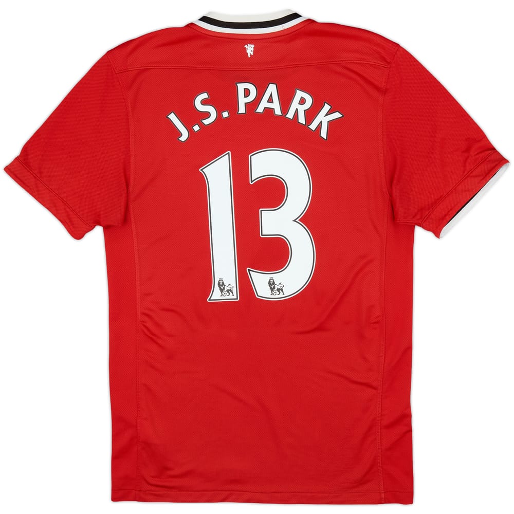 2011-12 Manchester United Camiseta Local J.S.Park #13 - 5/10 - (S)