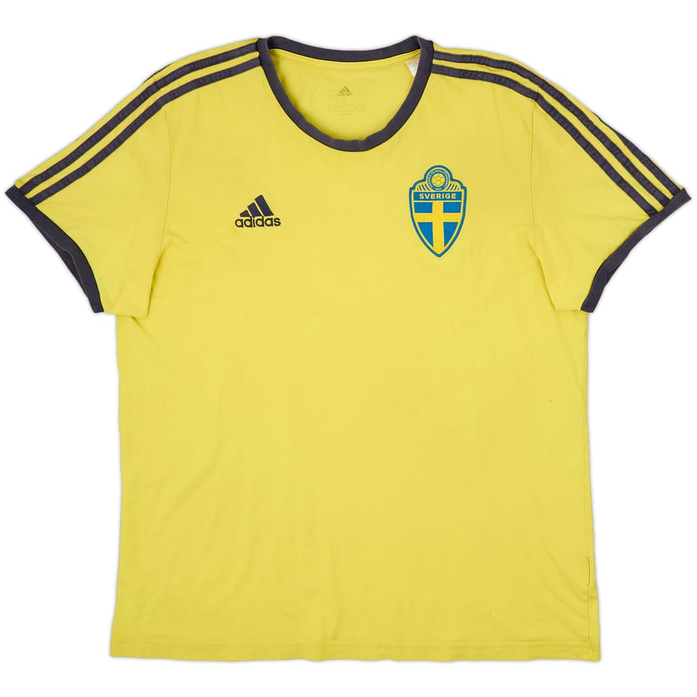 2019-20 Sweden adidas Cotton Tee - 5/10 - (L)