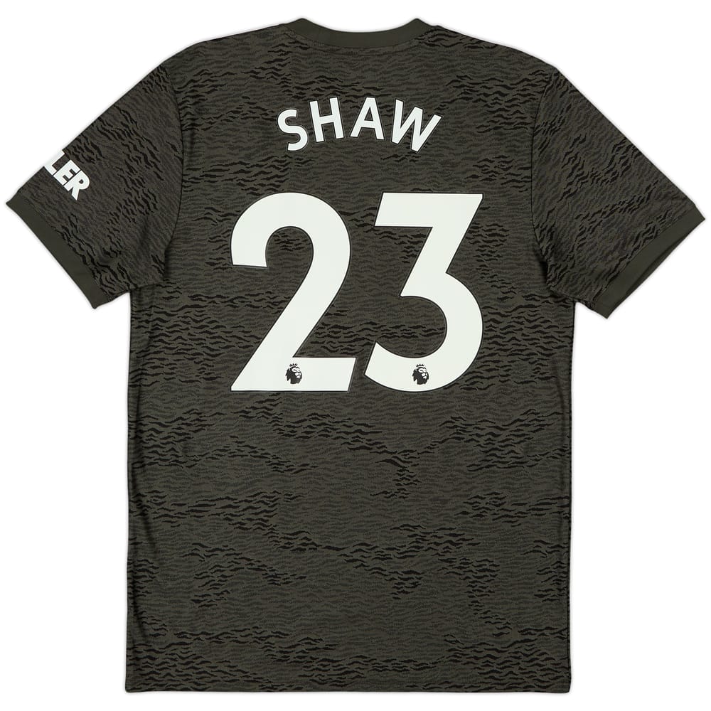 2020-21 Manchester United Away Shirt Shaw #23 - 10/10 - (M)