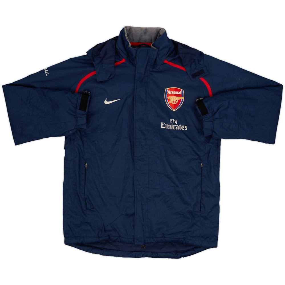 2006-07 Arsenal Nike Padded Bench Coat - 7/10 - (S)