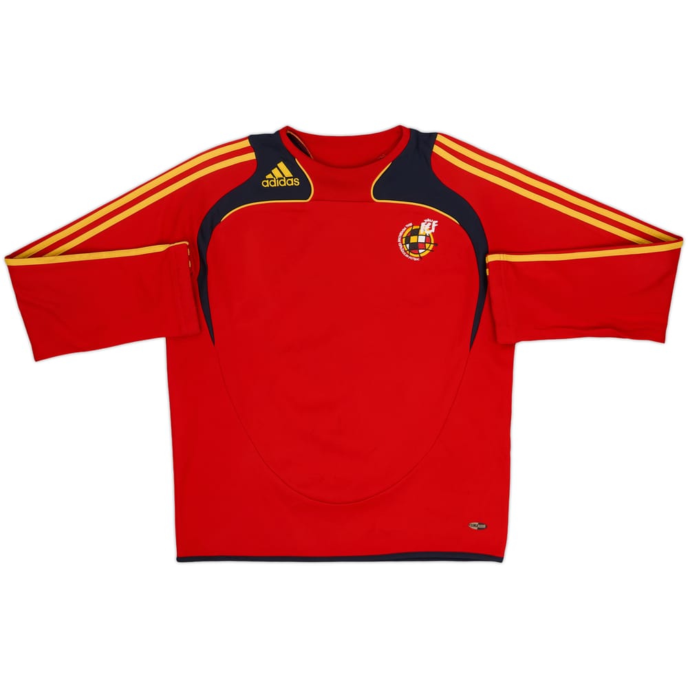 2007-08 Spain adidas Sweat Top - 6/10 - (L)