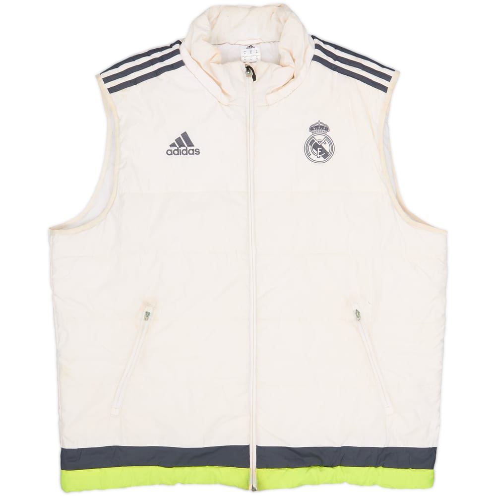 2015-16 Real Madrid adidas Padded Gilet - 3/10 - (XL)