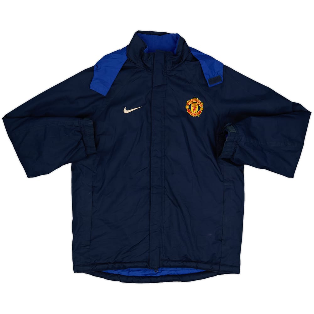 2005-06 Manchester United Nike Abrigo acolchado de banquillo - 8/10 - (S)