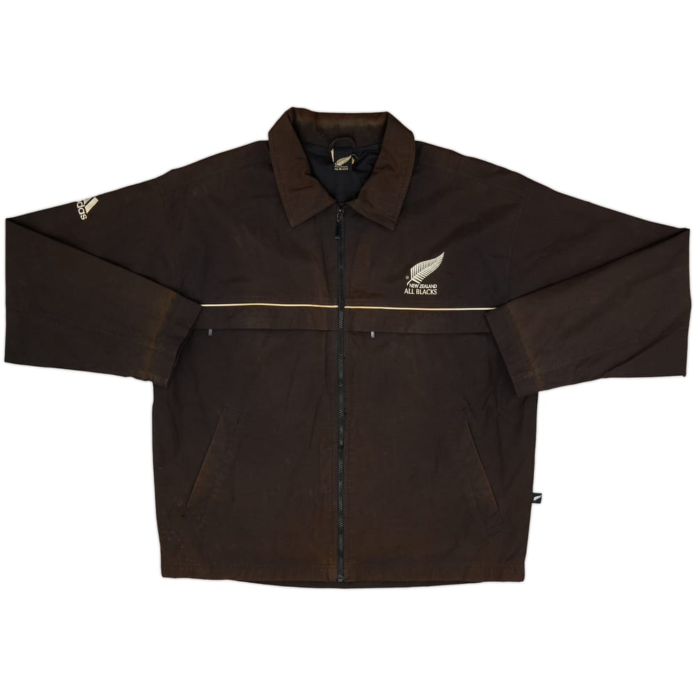 2000-01 New Zealand Rugby adidas Coach Jacket - 5/10 - (L)