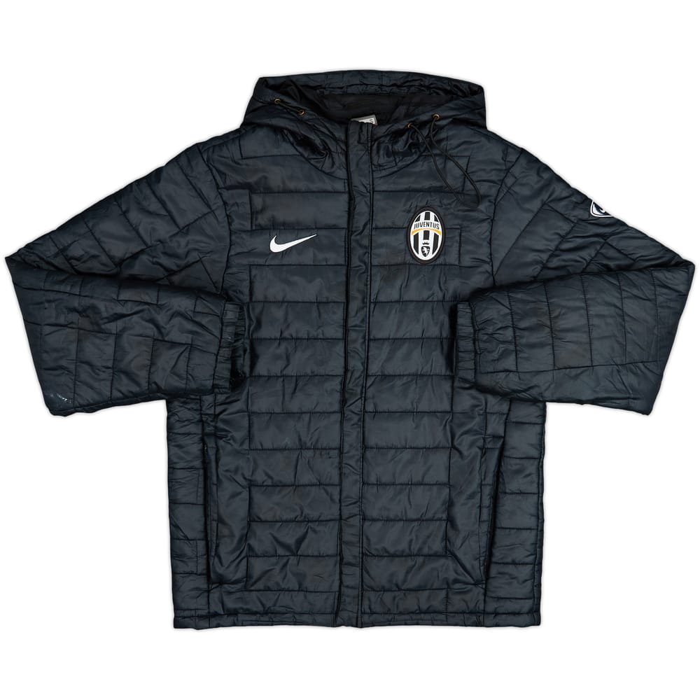 2008-09 Juventus Nike Hooded Rain Jacket - 8/10 - (S)