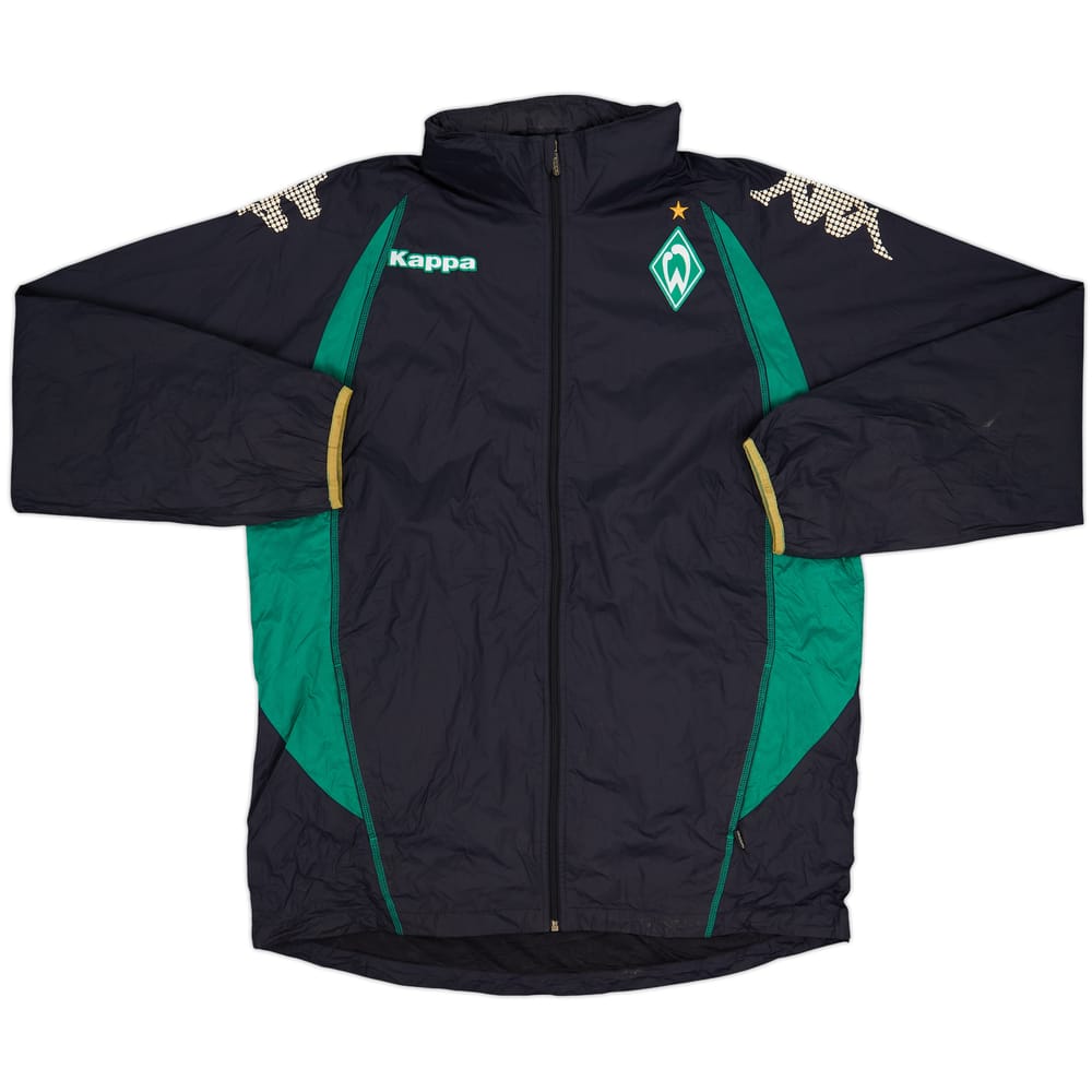 2008-09 Werder Bremen Kappa Hooded Rain Jacket - 7/10 - (XXL)
