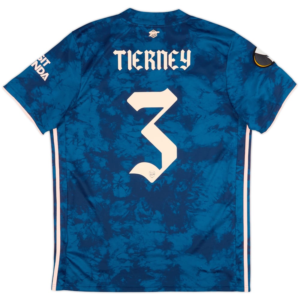2020-21 Arsenal Third Shirt Tierney #3 - 9/10 - (L)