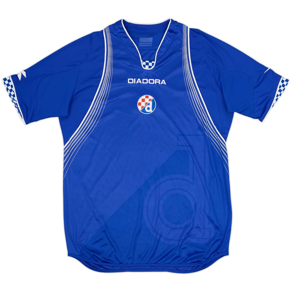 Camiseta de local europea del NK Dinamo Zagreb 2007-08 - 8/10 - (XL)