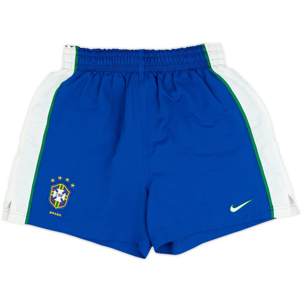 1998-00 Brazil Home Shorts - 10/10 - (M)