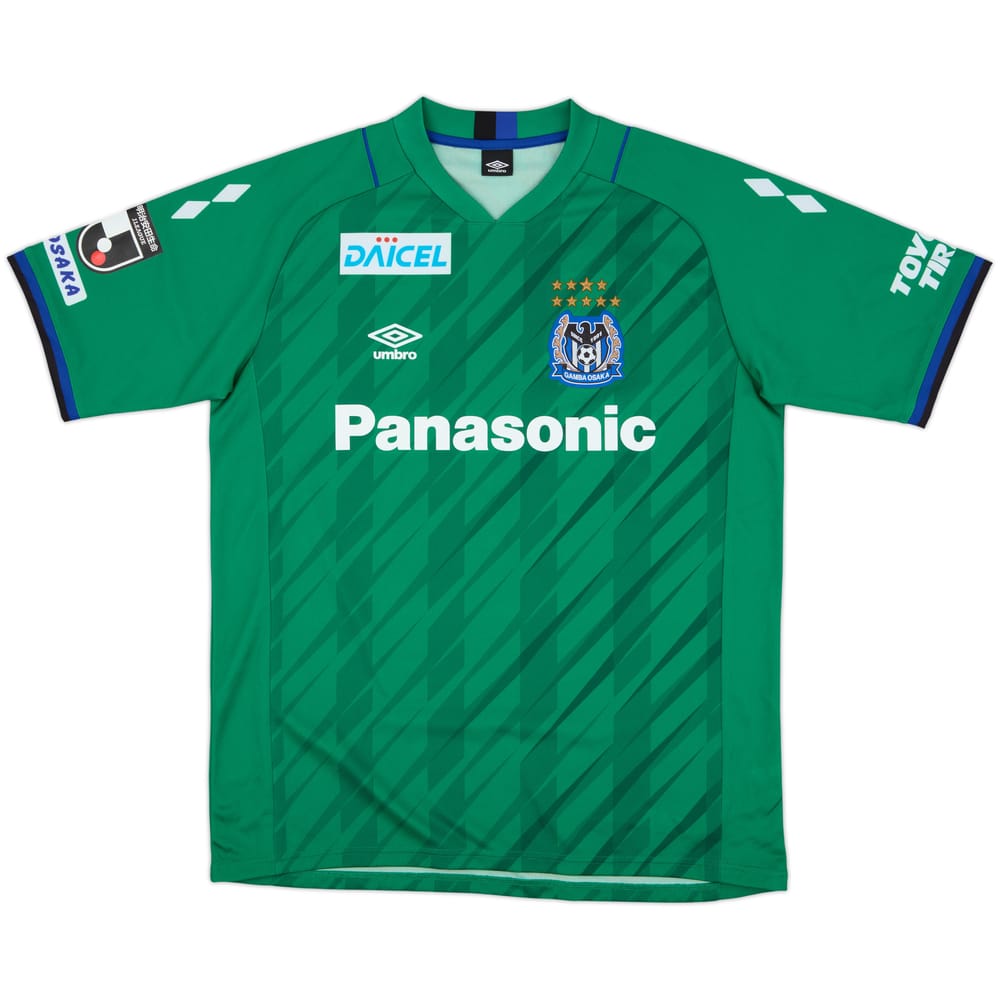 Camiseta de portero S/S del Gamba Osaka 2021 - 10/10 - (L)