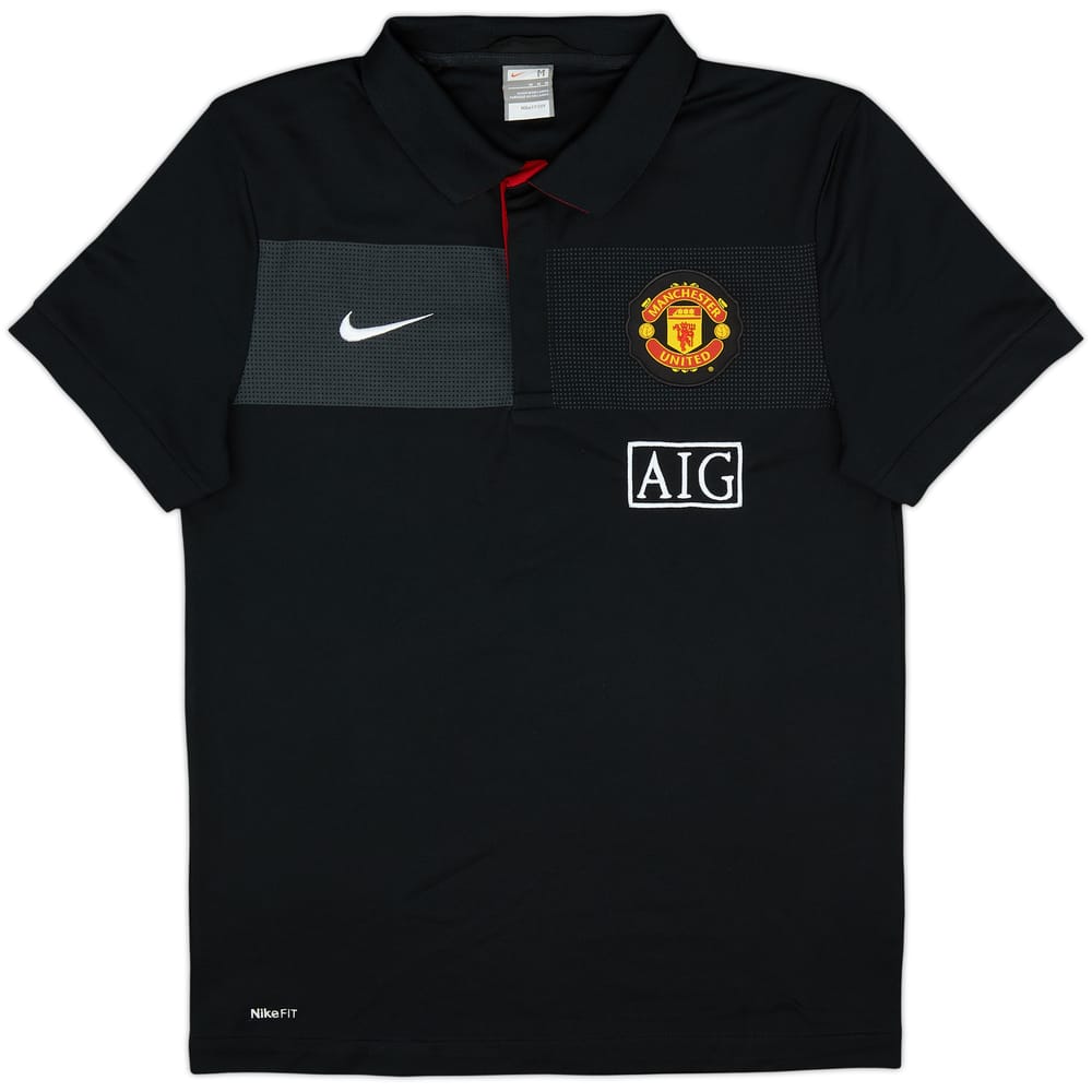 2009-10 Manchester United Nike Polo Shirt - 10/10 - (M)