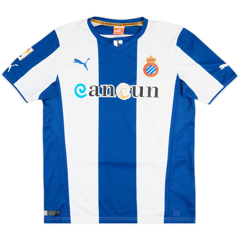 2013-14 Espanyol Home Shirt - 5/10 - (XL.Boys)