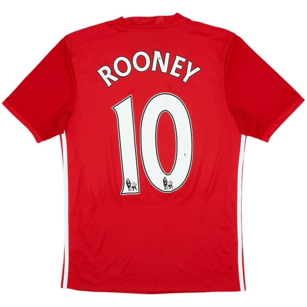2016-17 Manchester United Home Shirt Rooney #10 - 5/10 - (S)