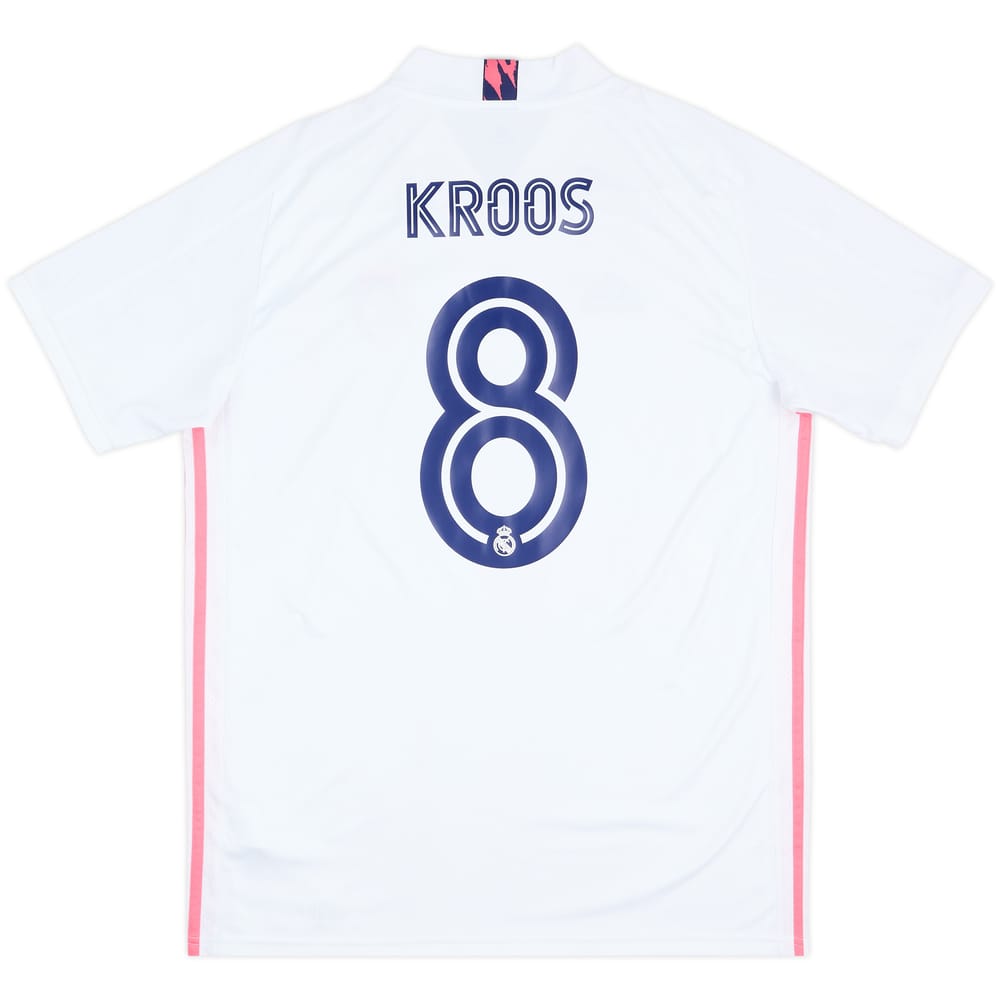 2020-21 Real Madrid Home Shirt Kroos #8 - 8/10 - (L)