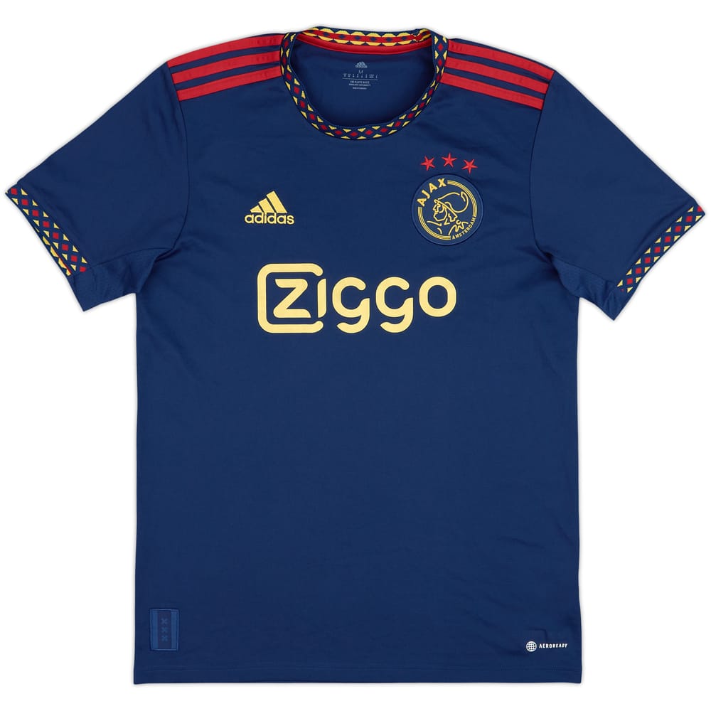 2022-23 Ajax Camiseta Visitante - 10/10 - (M)