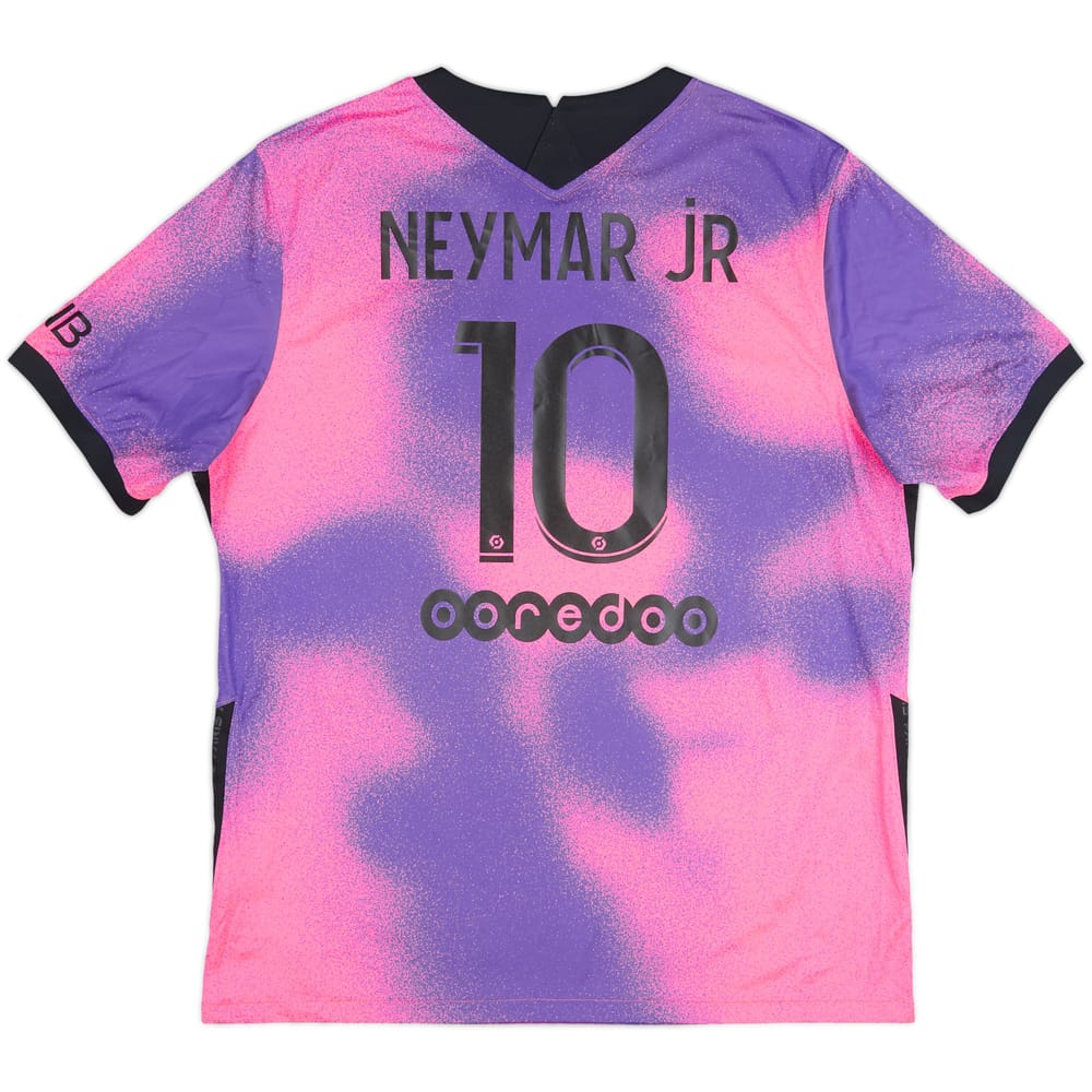 Camiseta de la cuarta equipación del Paris Saint-Germain 2020-21 Neymar Jr #10 - 8/10 - (XL)