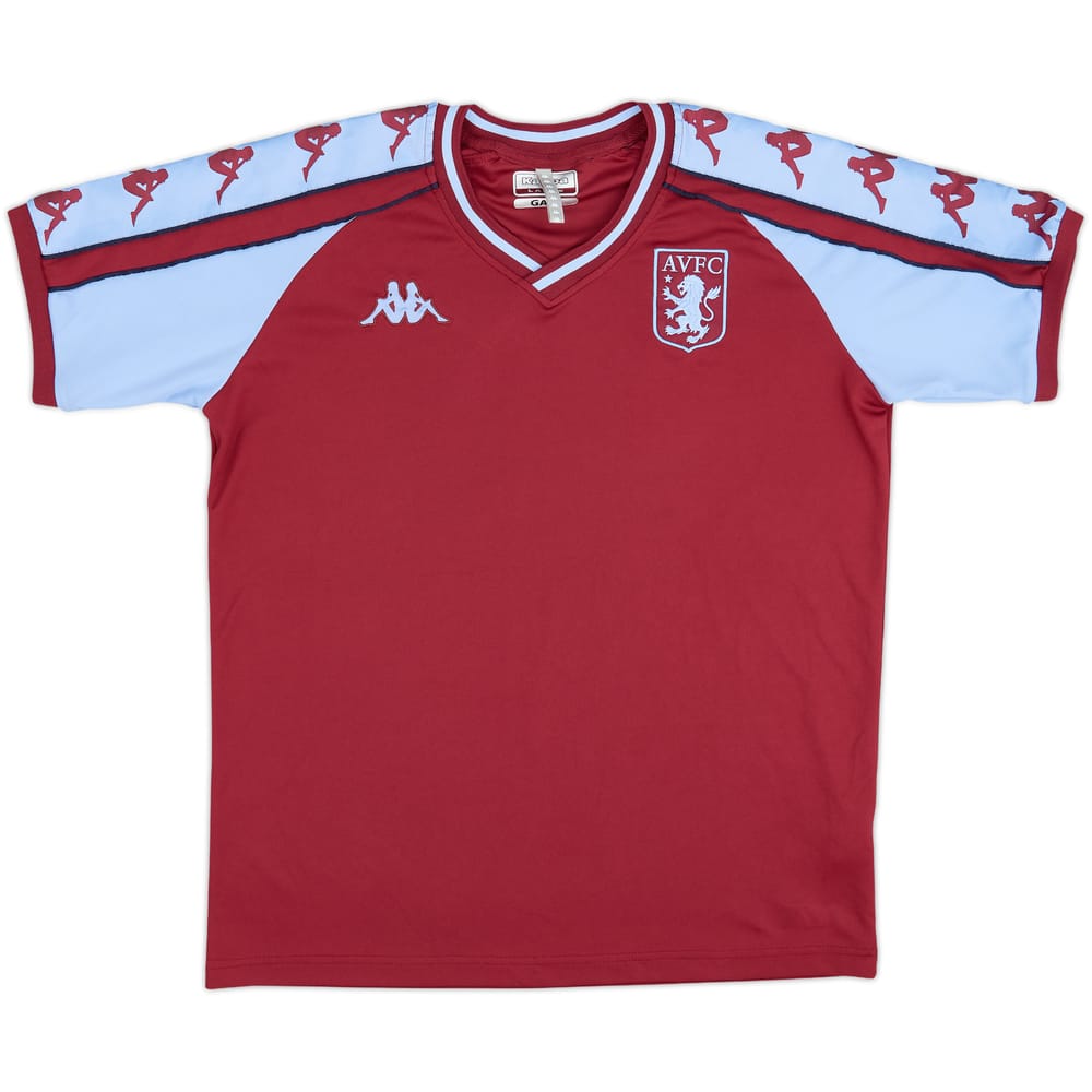 Camiseta de entrenamiento Kappa Kombat XX del Aston Villa 2019-20 - 9/10 - (L)