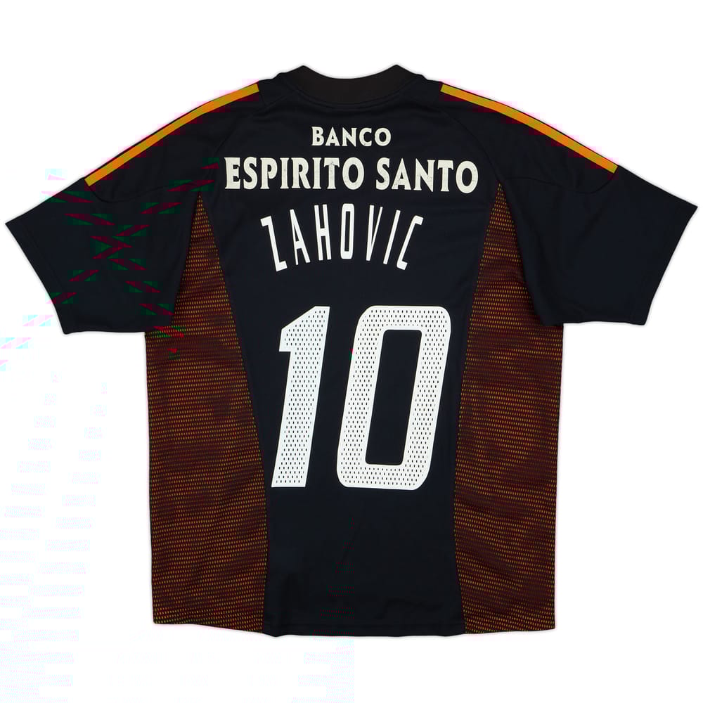 2002-03 Benfica Away Shirt Zahovic #10 - 5/10 - (M)